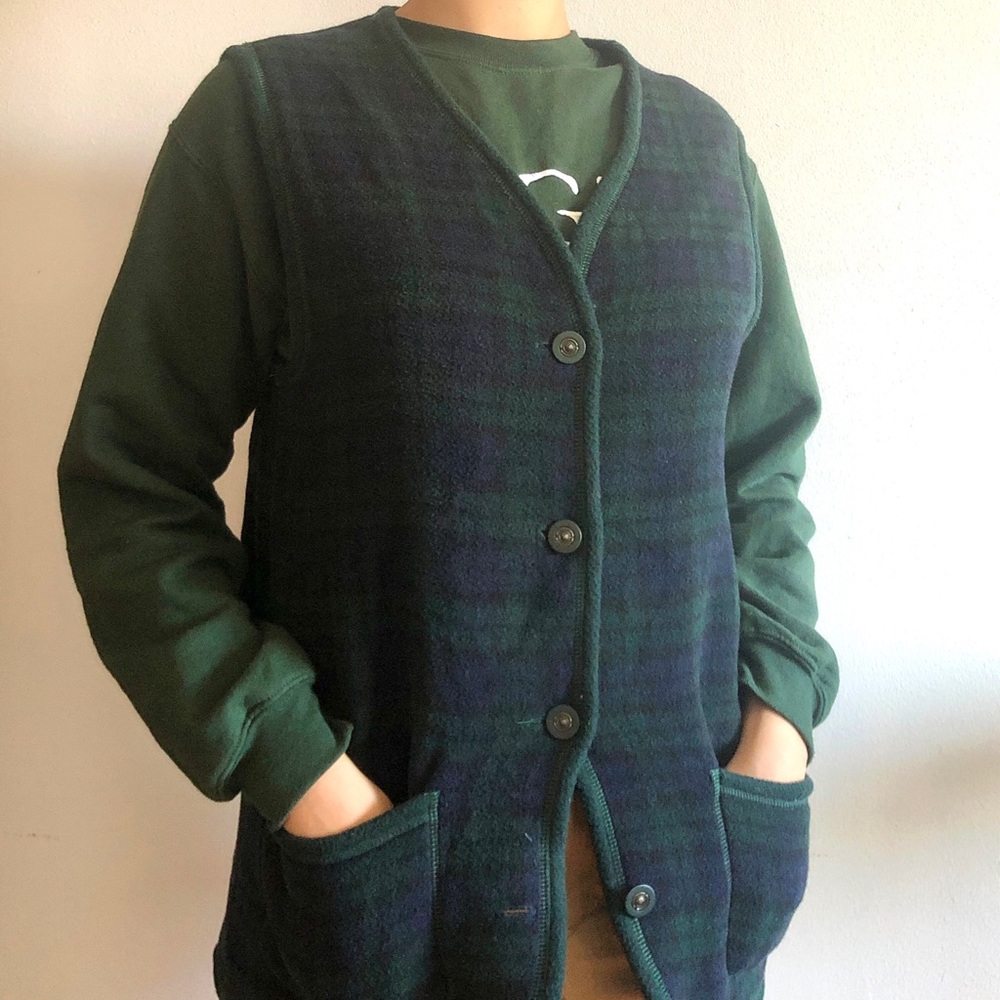 Green Cardigan